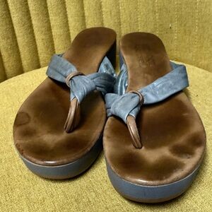 Miz Mooz Brown and Gray Sandals for Effortless Style Beach Party Summertime